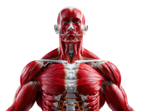 3d rendered illustration of a human skeleton