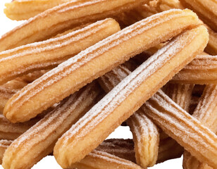 cookies on a white background