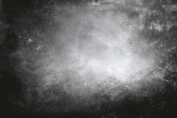 Obraz premium grunge overlay effect with scratch and dust on black background, retro noisy grain dust texture for film or photo overlay effect on black background, old photo overlay texture