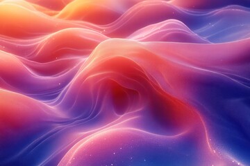 Obraz premium Creative graphic layout showcasing a dreamy and abstract cloudy landscape for advertising purposes