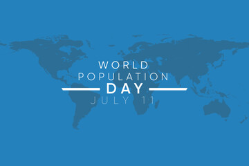 World Population Day July 11th Awareness