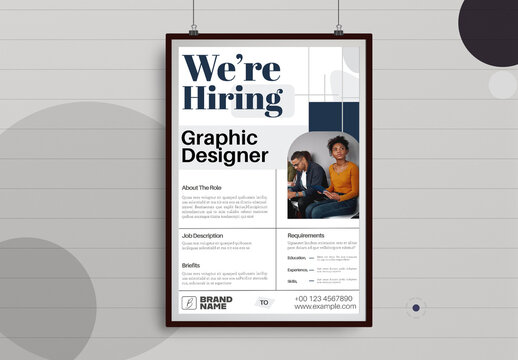 We Are Hiring Flyer