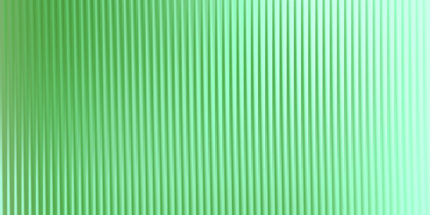 Obraz premium Vertical Corrugated Texture Gradient Green to Light Green