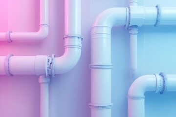 Innovative water pipes system with sensors for efficient plumbing maintenance