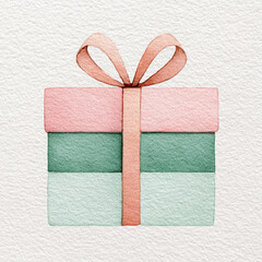 gift box with red ribbon