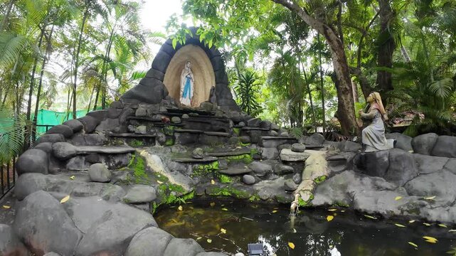Grotto of Our Lady located at the Basilica of Bom Jesus in Old Goa