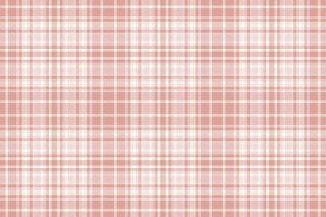 Elegant seamless plaid pattern in soft rose and cream hues. Versatile for backgrounds, textiles, design projects. Offers a classic, comforting, and stylish aesthetic.