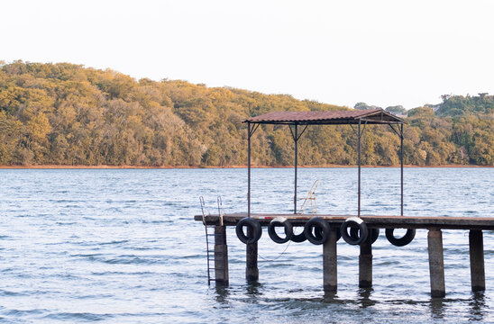 pier on the lake