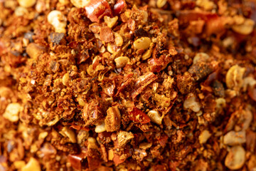 Spicy Red Chili Pepper Flakes with Aromatic Seasoning Mix