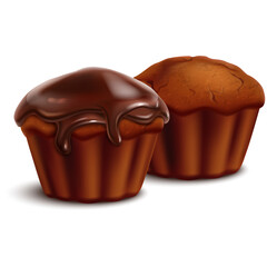 vector illustration of bakery sweet