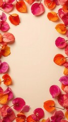 Obraz premium Floral arrangement display studio decorative content soft lighting aesthetic view nature inspired decoration