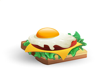 sandwich with cheese