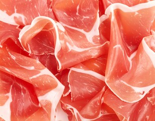 Slices of cured meat