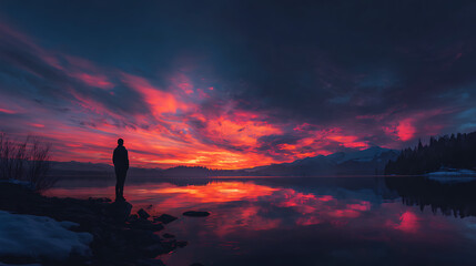 Sundown with the knowledge that the deadline is at sunrise