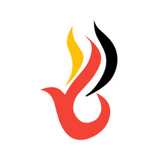 fire logo icon variations