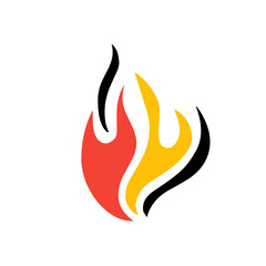 fire logo icon variations