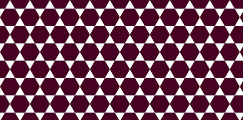 seamless geometric pattern with triangles