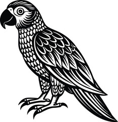 Elegant abstract geometric pattern with dynamic swirls and lines evoking modern sophistication transparent background