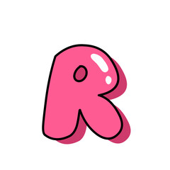 Obraz premium alphabet vector