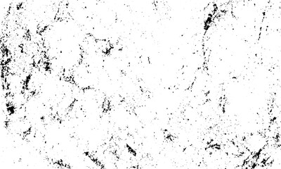 Obraz premium grunge abstract texture with monochrome stains chips and scratches for design black and white grunge distressed background with abstract grainy overlay texture