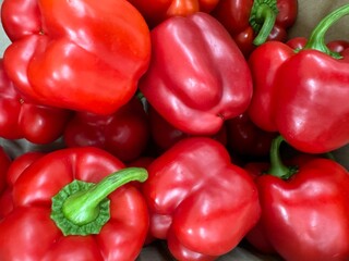 red bell peppers