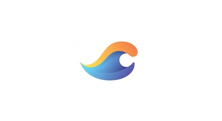Abstract wave design