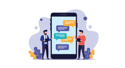 Analyzing digital communication strategies and modern messaging application features for enhanced business interactions