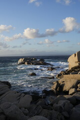 ONDE E  NUVOLE A CAPO TESTA SARDEGNA