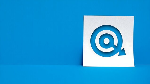 Target marketing strategy concept achieving goals and objectives on blue background design illustration