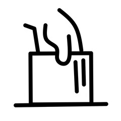 Money savings and finance vector linear icons. Isolated icon collection such as money, dollar, currency, coins, hand, credit card, finance and more. Isolated icon collection of money related.