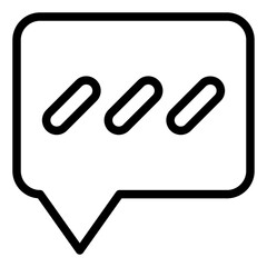 Obraz premium chat icon