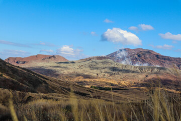 Mount Aso in Kumamoto, Kyushu,Japan