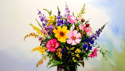 Vibrant flower bouquet
