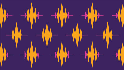 Geometric Diamond Pattern with Pink Lines abstract background