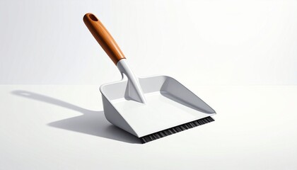shovel on white background