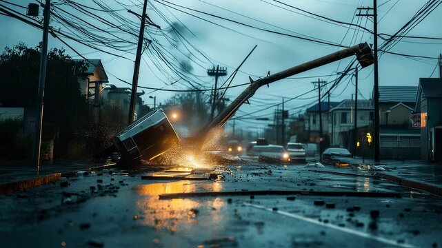 Fallen Power Lines Images – Browse 14,817 Stock Photos, Vectors, and ...