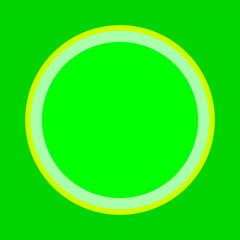 green circle frame background