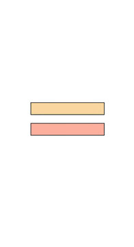 Simple parallel bars with soft orange and pink hues create a clean, modern abstract graphic for design projects