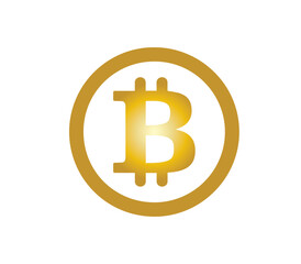 Bitcoin Cryptocurrency Vector Logo