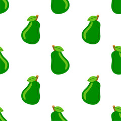 Avocado pattern geometric seamless. fresh avocados pattern.