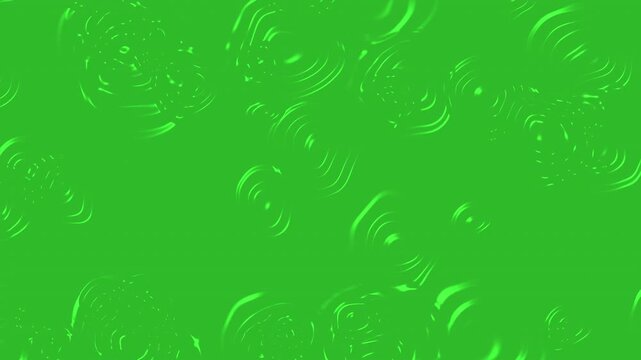 Abstract green pattern suitable for backgrounds, textiles, and decorative purposes. Features concentric circular designs for vibrant and dynamic visual impact.