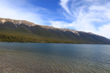 Nelson Lakes National Park is a national park located in the South Island of New Zealand, at the northern end of the Southern Alps