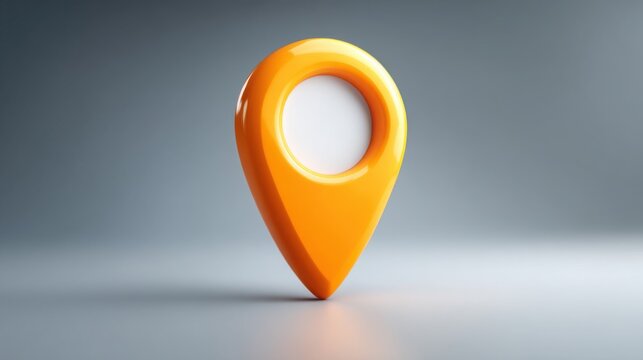 Yellow pin icon representing ai adaptive exit map for smart selling phase guidance and directional strategy - Powered by Adobe