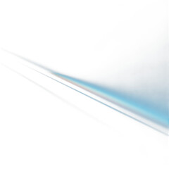 Abstract Blue Wave with Gradient Effect and Soft Light Background