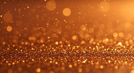 partículas de Navidad doradas y chispas para una celebración de vacaciones como Navidad o Año Nuevo.