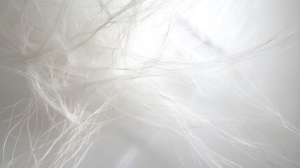 Obraz premium Abstract white fiber texture background