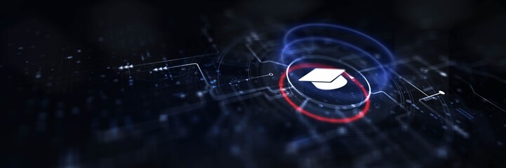 E-Learning Concept: Enhancing Education Through Digital Learning Platforms.