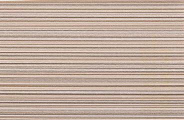 Bamboo texture on a wall in gray-beige tones, horizontal stripe, macro shot