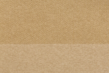Fototapeta premium Two-tone woven wallpaper texture with horizontal ribbed panel