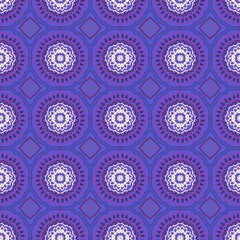 seamless pattern with snowflakes